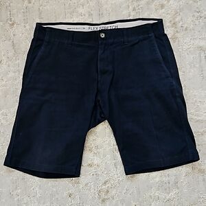 MEN'S PAPER DENIM & CLOTH NAVY BLUE SHORTS SZ 34 $60 FLEX STRETCH